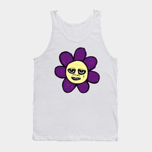 Concrete Flower Tank Top